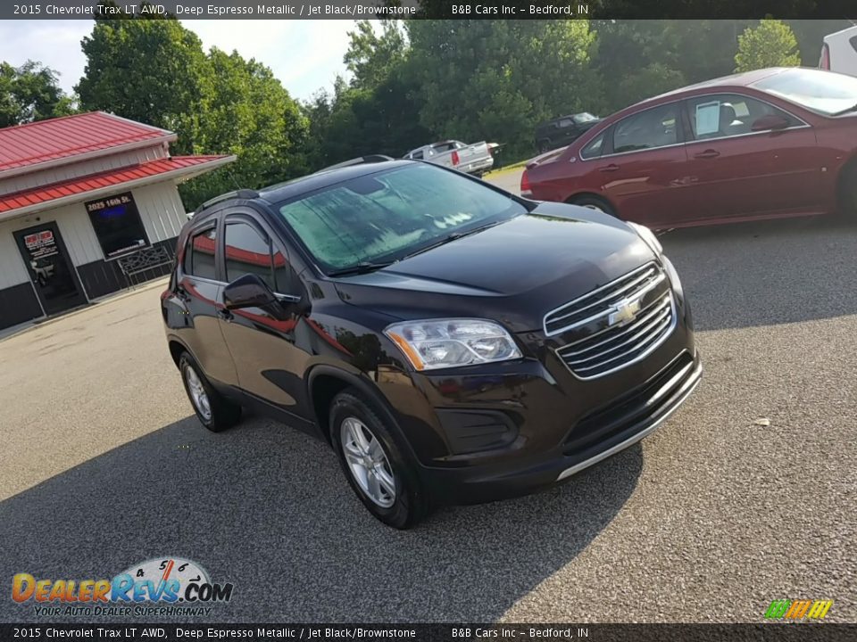 2015 Chevrolet Trax LT AWD Deep Espresso Metallic / Jet Black/Brownstone Photo #28