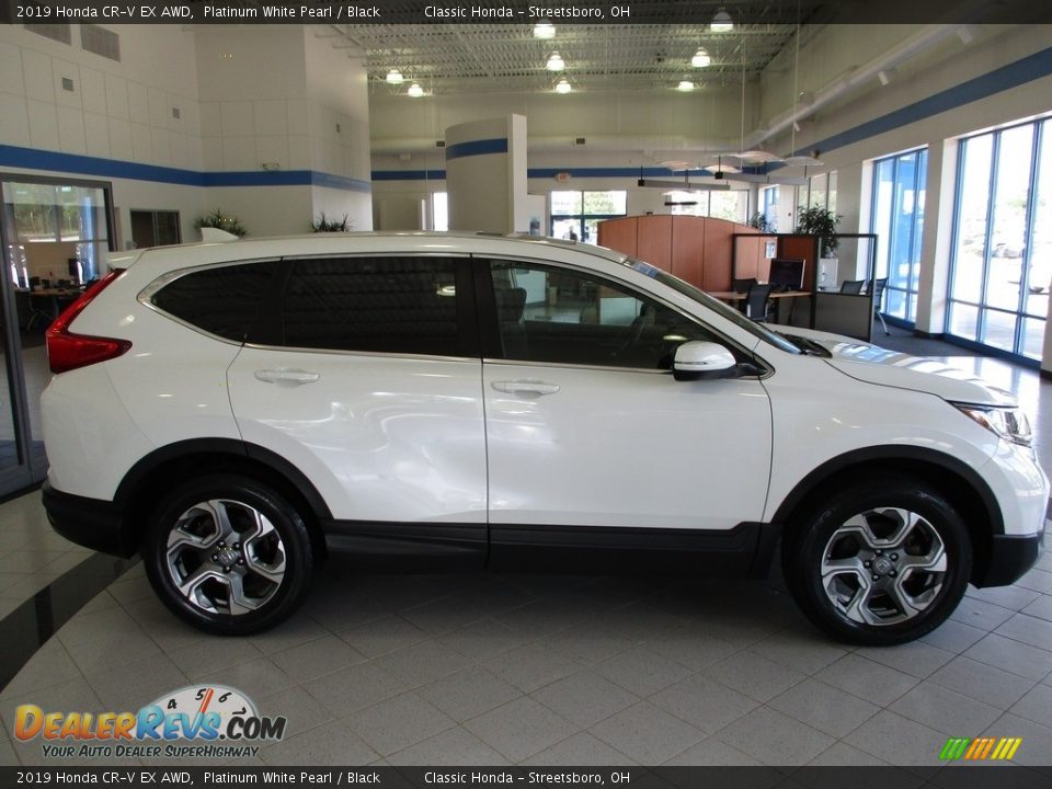 2019 Honda CR-V EX AWD Platinum White Pearl / Black Photo #4