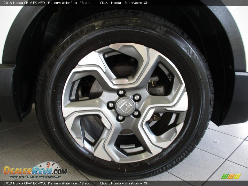 2019 Honda CR-V EX AWD Platinum White Pearl / Black Photo #5