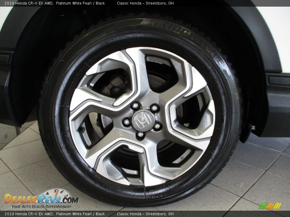 2019 Honda CR-V EX AWD Platinum White Pearl / Black Photo #6