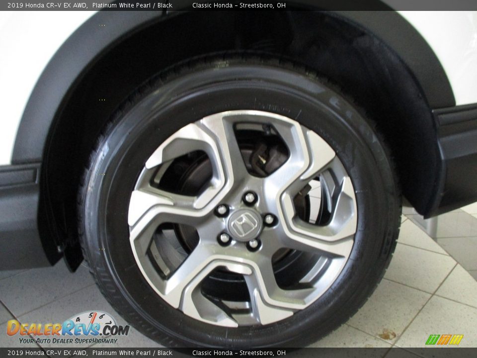 2019 Honda CR-V EX AWD Platinum White Pearl / Black Photo #10