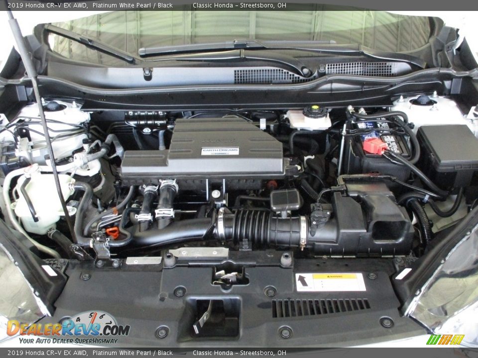 2019 Honda CR-V EX AWD Platinum White Pearl / Black Photo #15