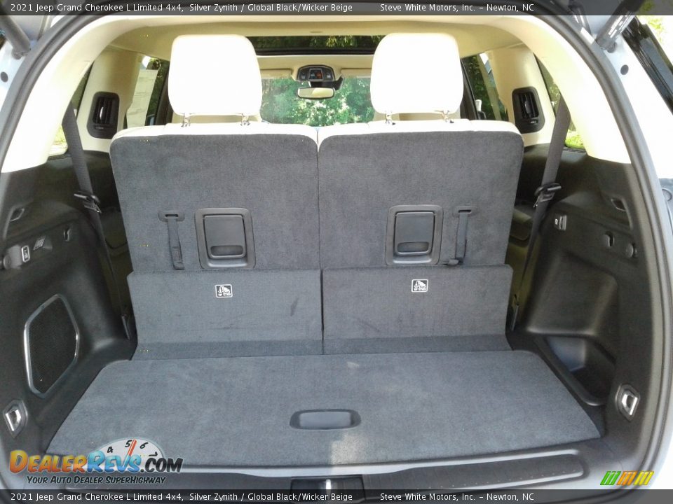 2021 Jeep Grand Cherokee L Limited 4x4 Silver Zynith / Global Black/Wicker Beige Photo #15