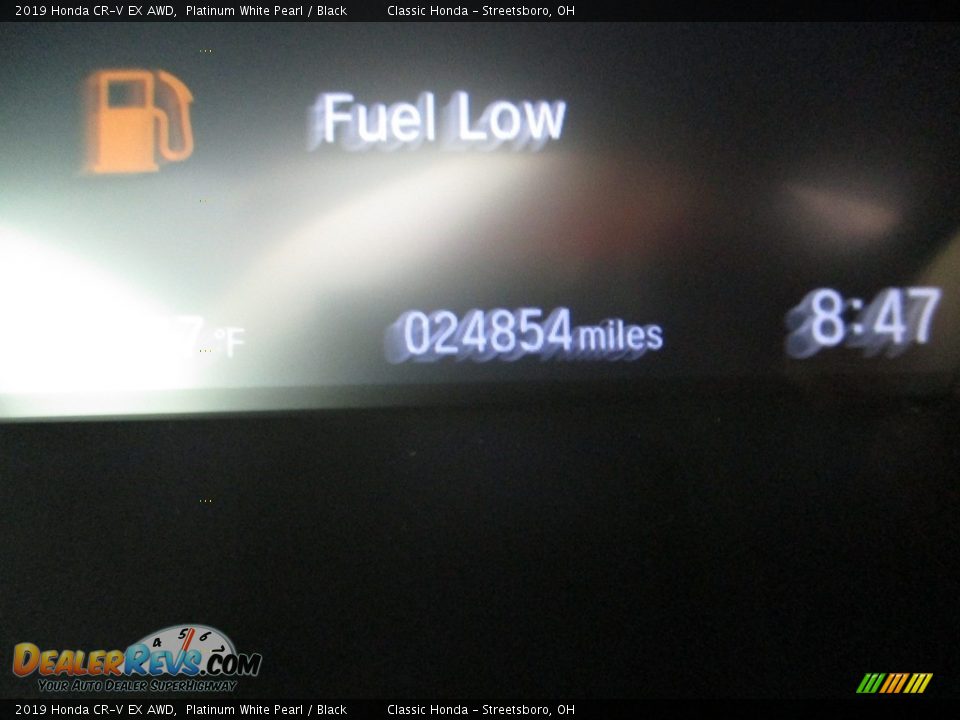 2019 Honda CR-V EX AWD Platinum White Pearl / Black Photo #27