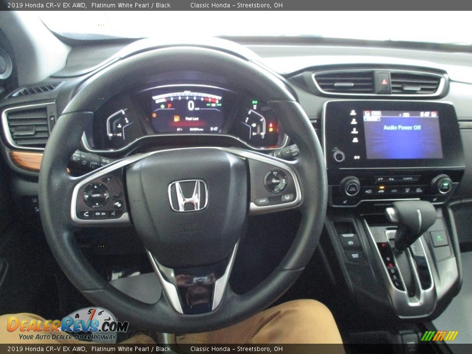 2019 Honda CR-V EX AWD Platinum White Pearl / Black Photo #28