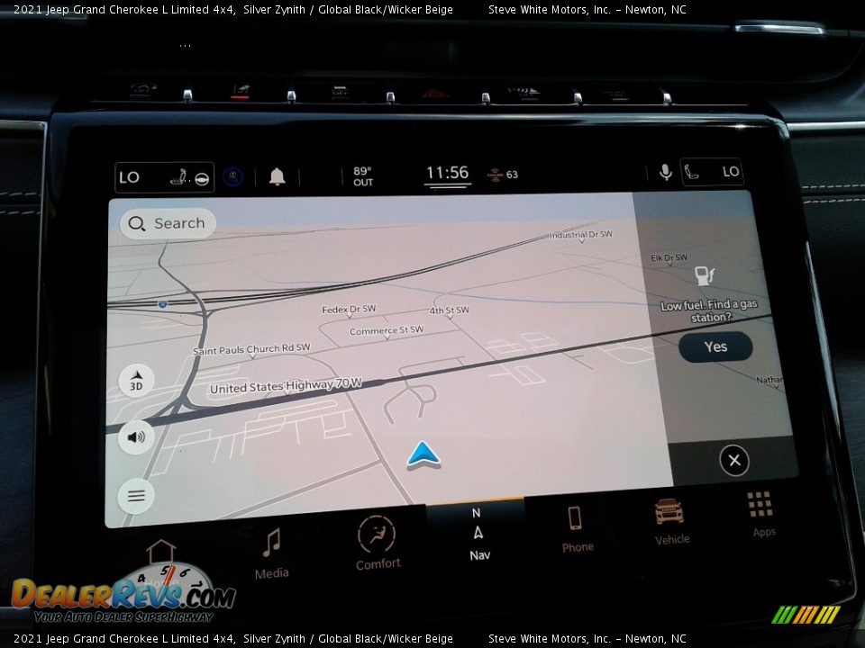 2021 Jeep Grand Cherokee L Limited 4x4 Silver Zynith / Global Black/Wicker Beige Photo #25