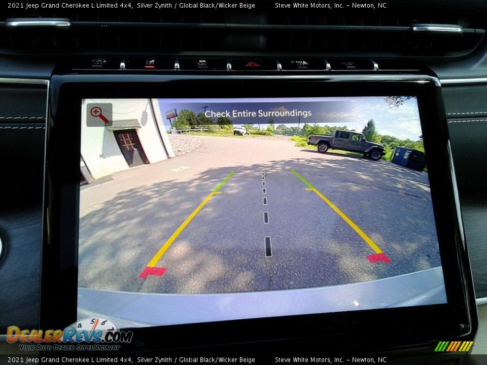 2021 Jeep Grand Cherokee L Limited 4x4 Silver Zynith / Global Black/Wicker Beige Photo #26
