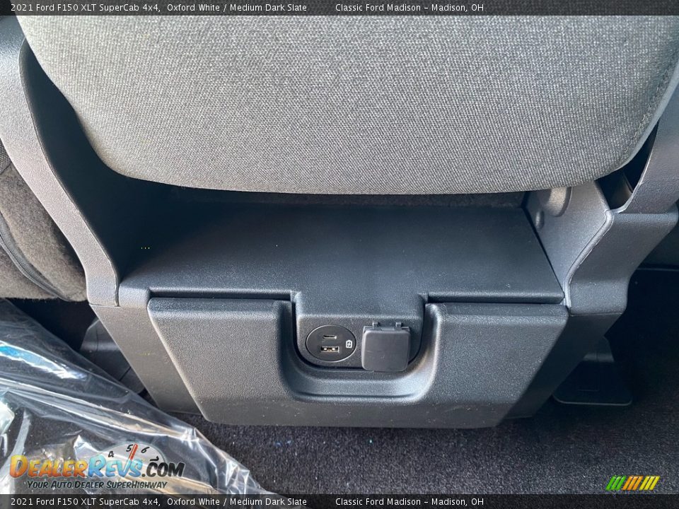 2021 Ford F150 XLT SuperCab 4x4 Oxford White / Medium Dark Slate Photo #16