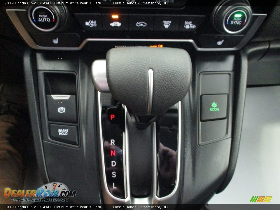 2019 Honda CR-V EX AWD Platinum White Pearl / Black Photo #35