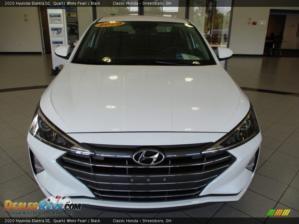 2020 Hyundai Elantra SE Quartz White Pearl / Black Photo #2