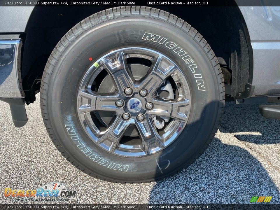 2021 Ford F150 XLT SuperCrew 4x4 Carbonized Gray / Medium Dark Slate Photo #10