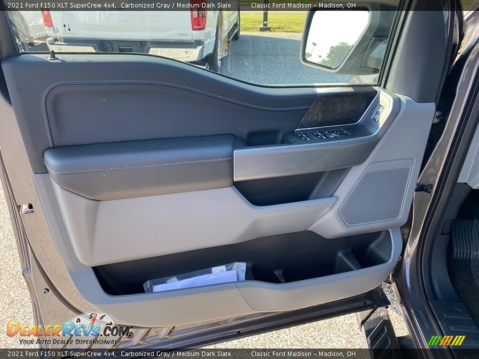 2021 Ford F150 XLT SuperCrew 4x4 Carbonized Gray / Medium Dark Slate Photo #12