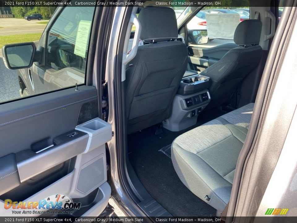 2021 Ford F150 XLT SuperCrew 4x4 Carbonized Gray / Medium Dark Slate Photo #15
