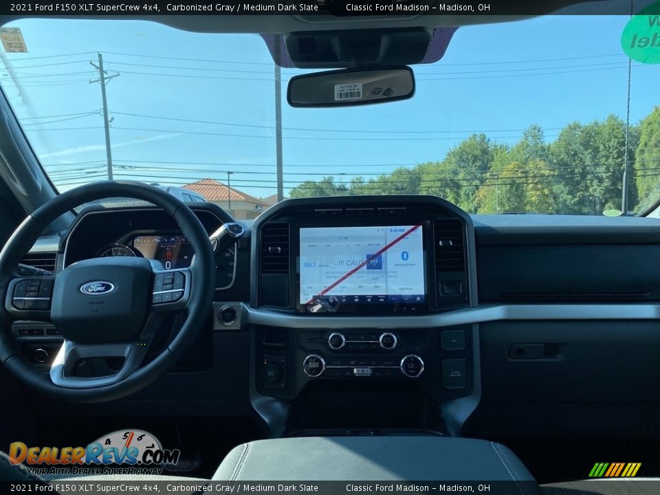 2021 Ford F150 XLT SuperCrew 4x4 Carbonized Gray / Medium Dark Slate Photo #17