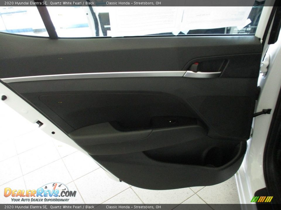 2020 Hyundai Elantra SE Quartz White Pearl / Black Photo #22