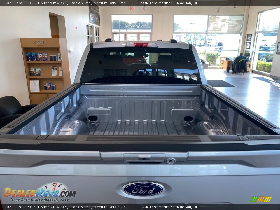 2021 Ford F150 XLT SuperCrew 4x4 Iconic Silver / Medium Dark Slate Photo #4