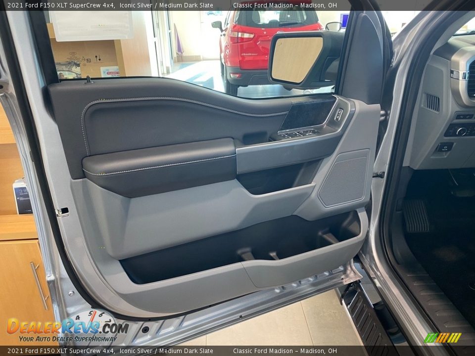 2021 Ford F150 XLT SuperCrew 4x4 Iconic Silver / Medium Dark Slate Photo #11