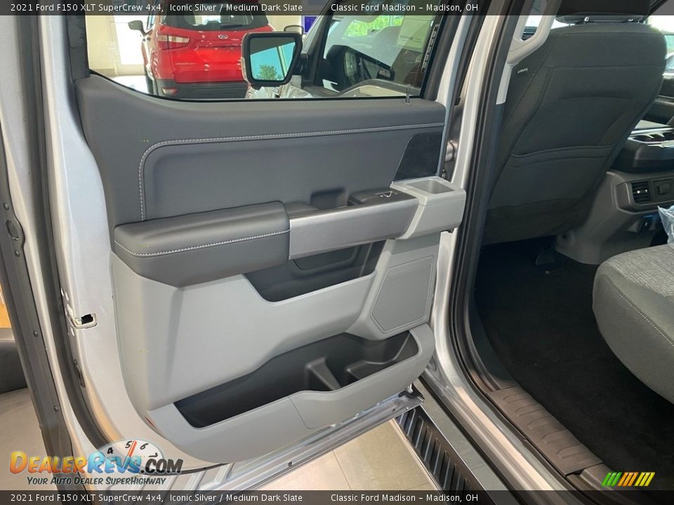 2021 Ford F150 XLT SuperCrew 4x4 Iconic Silver / Medium Dark Slate Photo #15