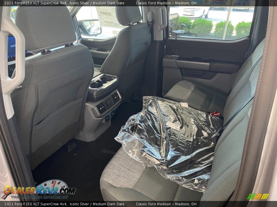 2021 Ford F150 XLT SuperCrew 4x4 Iconic Silver / Medium Dark Slate Photo #16