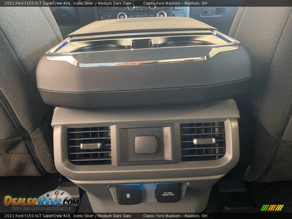 2021 Ford F150 XLT SuperCrew 4x4 Iconic Silver / Medium Dark Slate Photo #17
