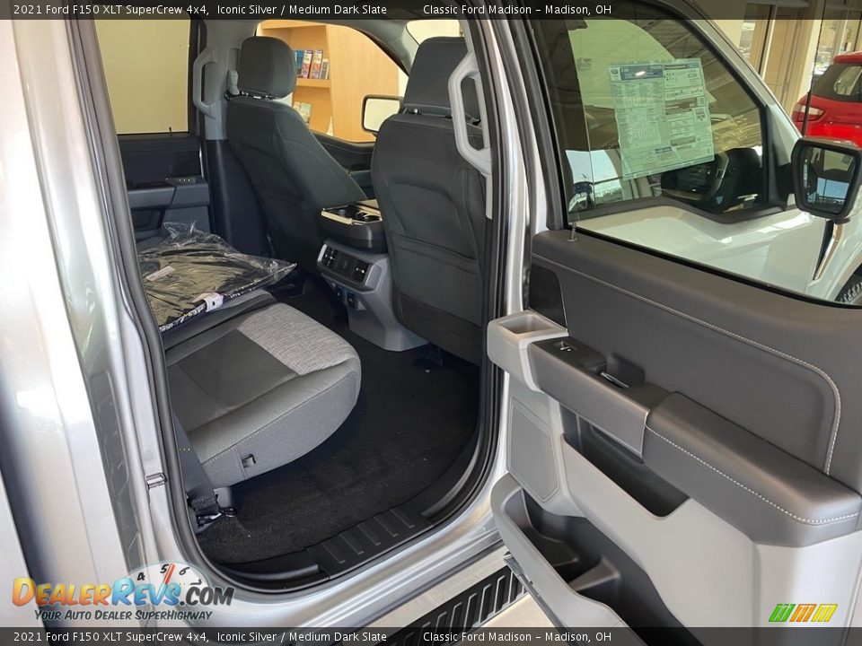 2021 Ford F150 XLT SuperCrew 4x4 Iconic Silver / Medium Dark Slate Photo #19