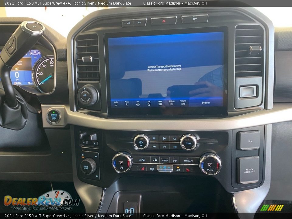 2021 Ford F150 XLT SuperCrew 4x4 Iconic Silver / Medium Dark Slate Photo #21