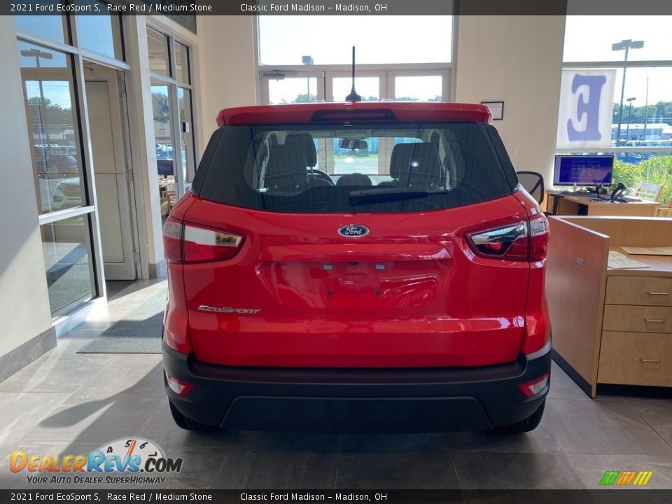 2021 Ford EcoSport S Race Red / Medium Stone Photo #4