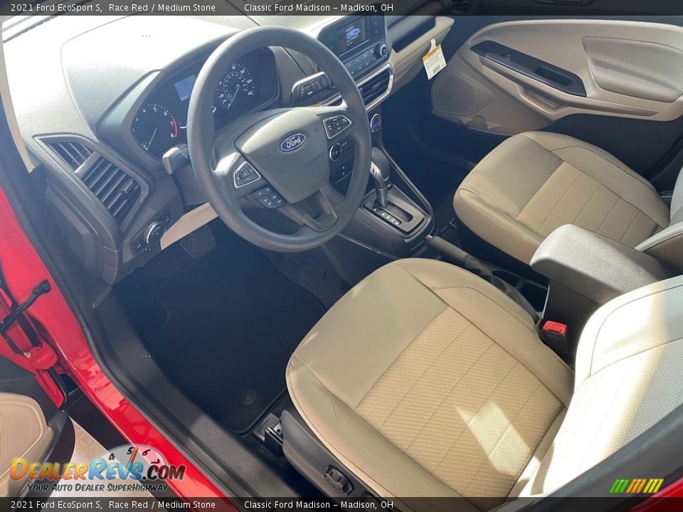 2021 Ford EcoSport S Race Red / Medium Stone Photo #9
