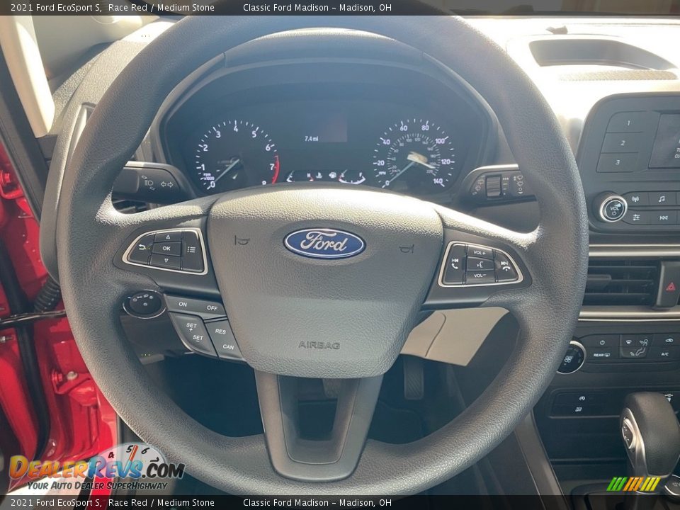 2021 Ford EcoSport S Race Red / Medium Stone Photo #10