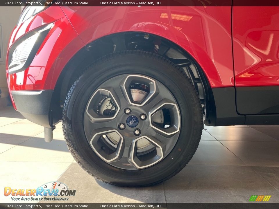 2021 Ford EcoSport S Race Red / Medium Stone Photo #11