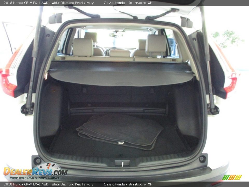 2018 Honda CR-V EX-L AWD White Diamond Pearl / Ivory Photo #21