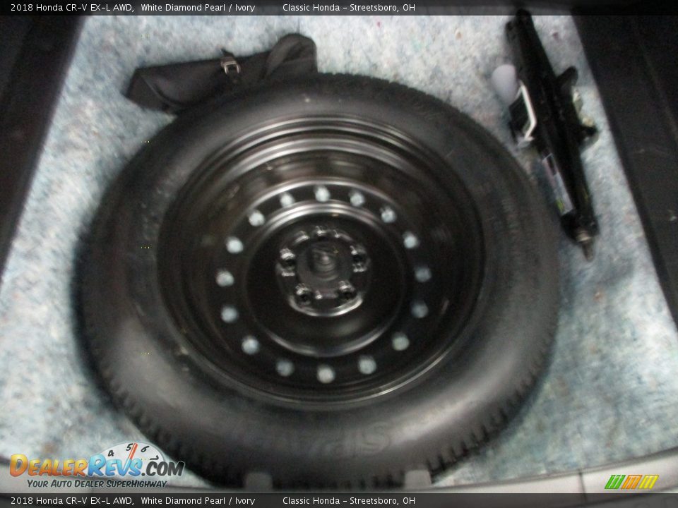 2018 Honda CR-V EX-L AWD White Diamond Pearl / Ivory Photo #22