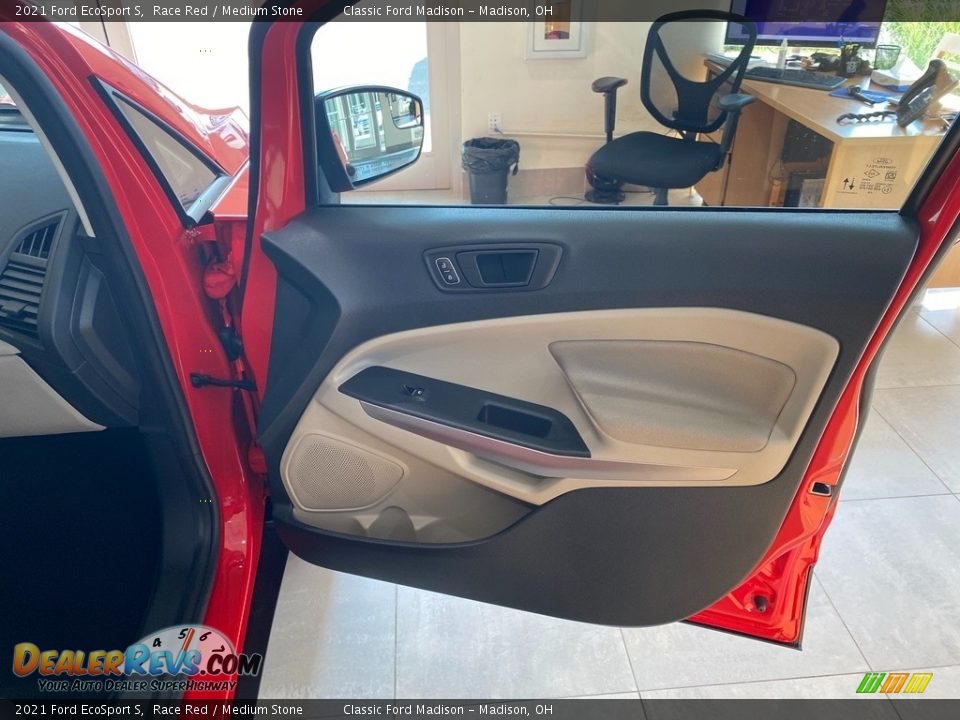 2021 Ford EcoSport S Race Red / Medium Stone Photo #17