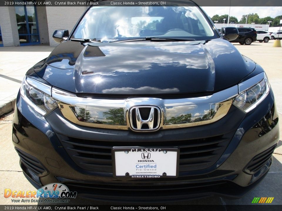 2019 Honda HR-V LX AWD Crystal Black Pearl / Black Photo #2