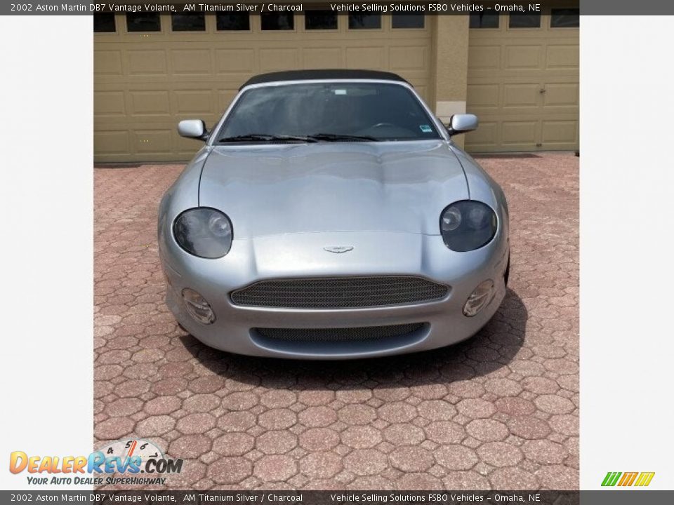 2002 Aston Martin DB7 Vantage Volante AM Titanium Silver / Charcoal Photo #28