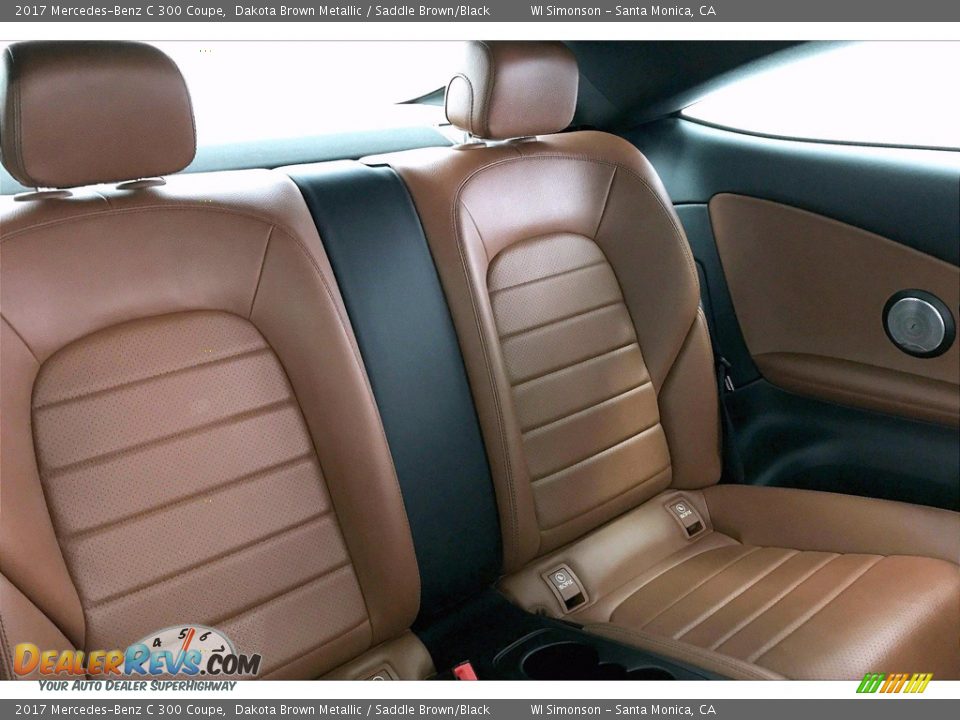 Rear Seat of 2017 Mercedes-Benz C 300 Coupe Photo #13