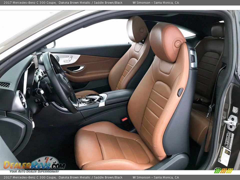 Front Seat of 2017 Mercedes-Benz C 300 Coupe Photo #14