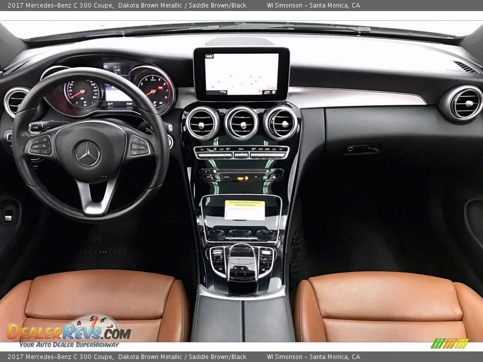 Dashboard of 2017 Mercedes-Benz C 300 Coupe Photo #17