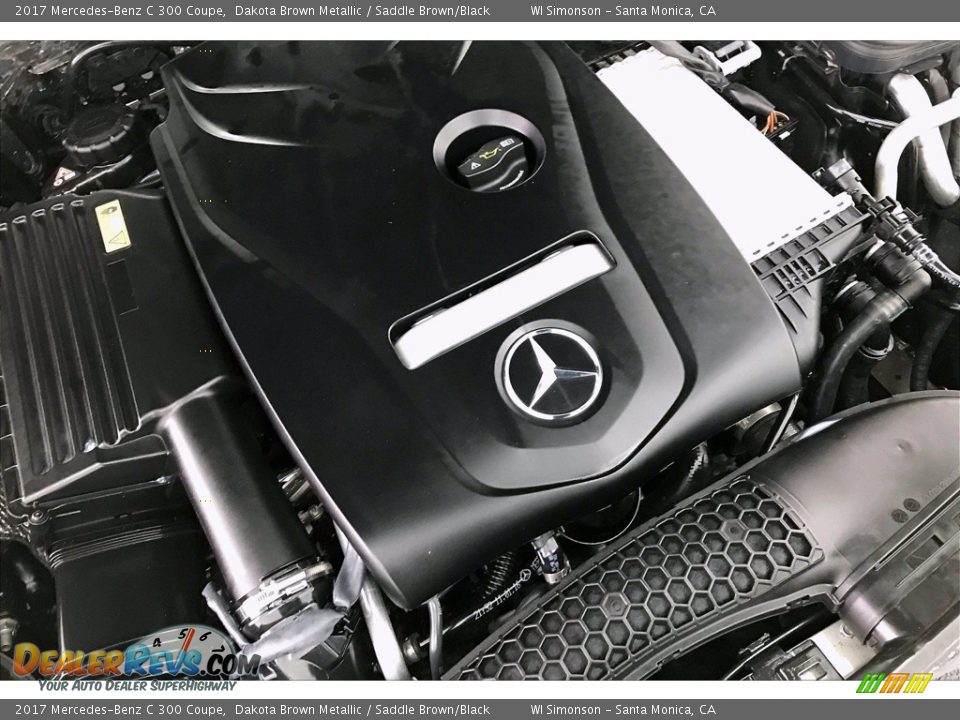 2017 Mercedes-Benz C 300 Coupe Dakota Brown Metallic / Saddle Brown/Black Photo #30