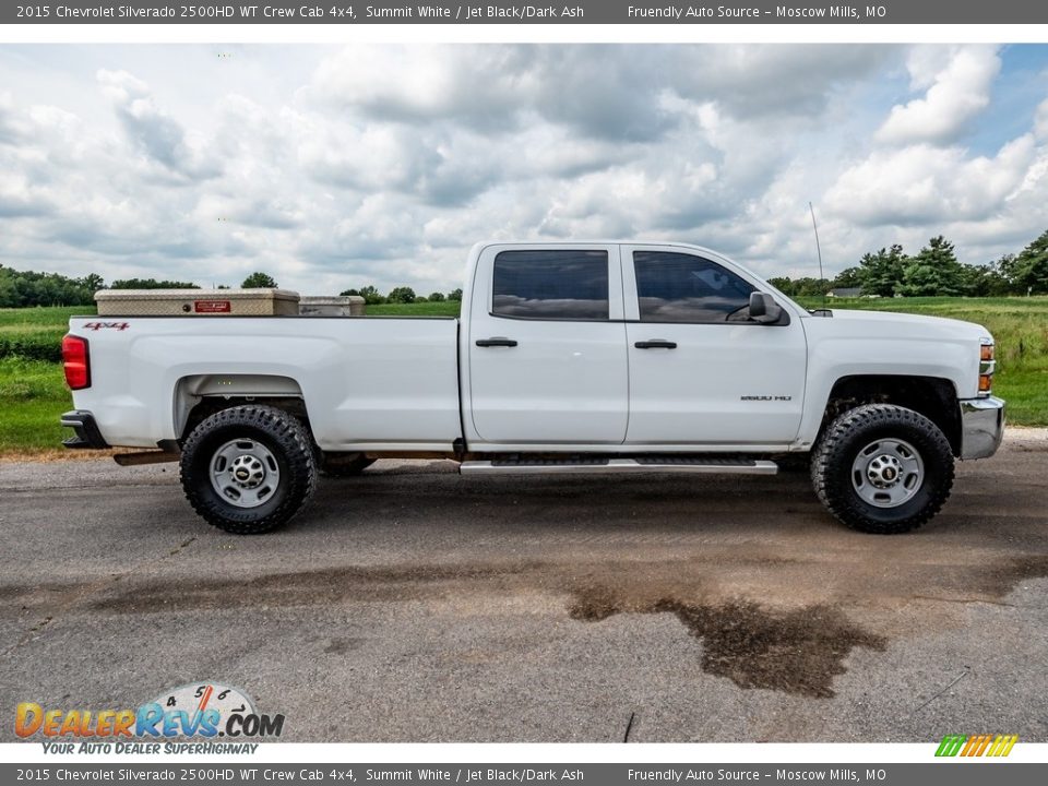 2015 Chevrolet Silverado 2500HD WT Crew Cab 4x4 Summit White / Jet Black/Dark Ash Photo #3