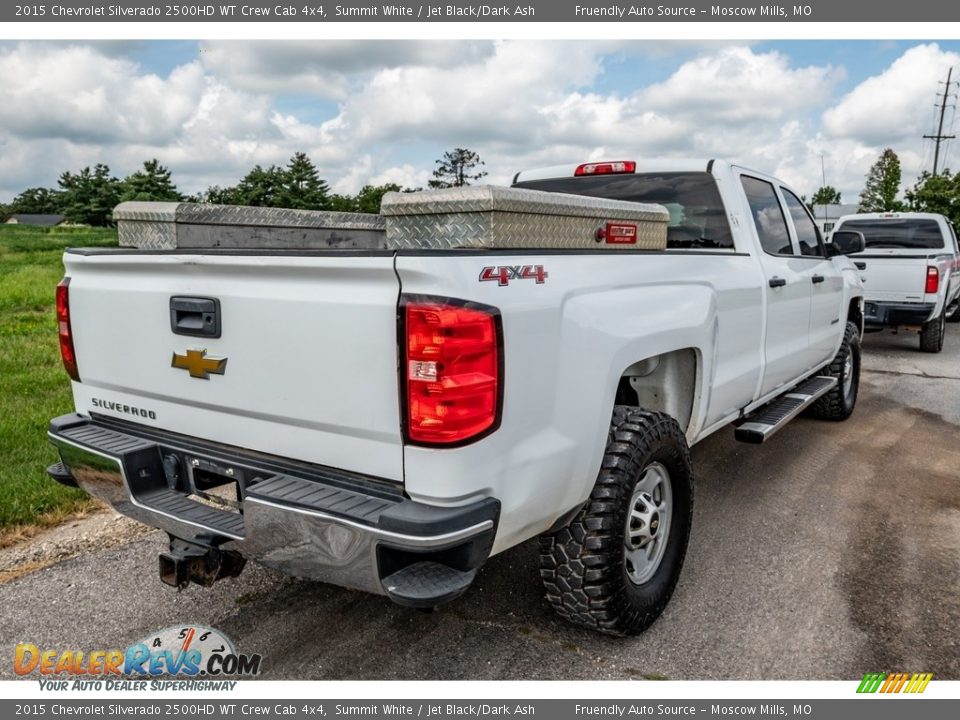 2015 Chevrolet Silverado 2500HD WT Crew Cab 4x4 Summit White / Jet Black/Dark Ash Photo #4