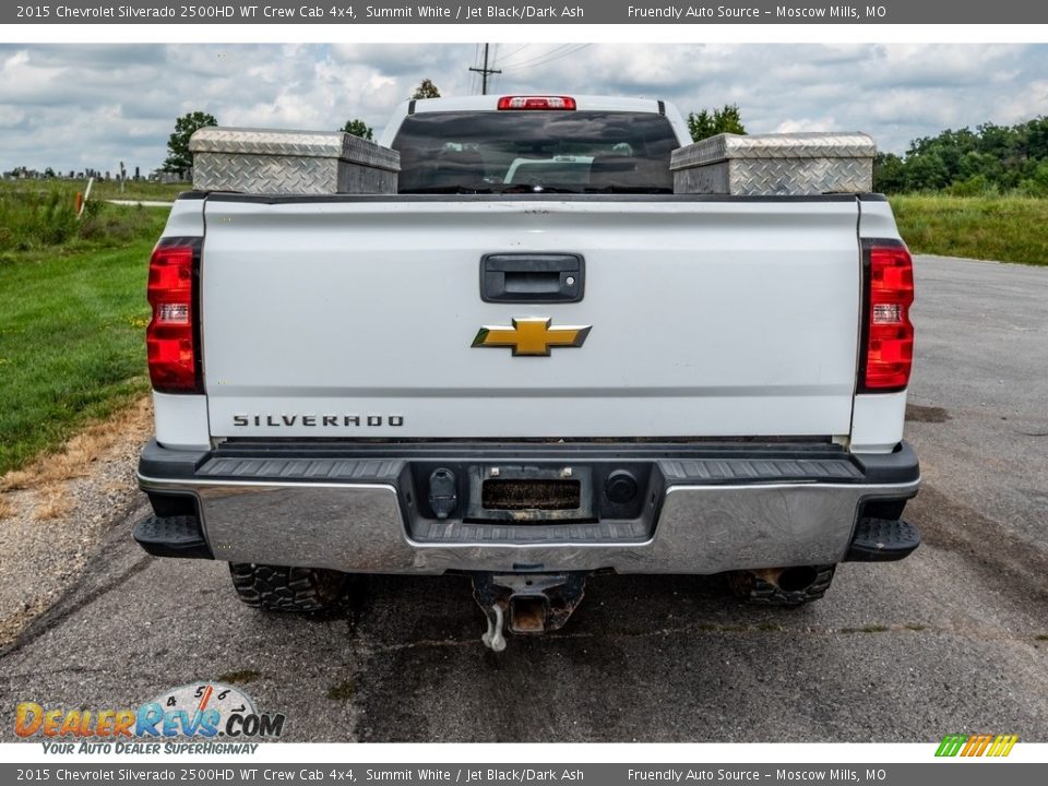 2015 Chevrolet Silverado 2500HD WT Crew Cab 4x4 Summit White / Jet Black/Dark Ash Photo #5