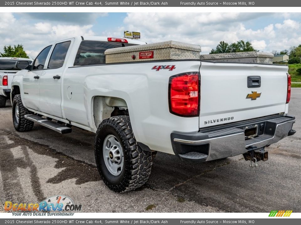 2015 Chevrolet Silverado 2500HD WT Crew Cab 4x4 Summit White / Jet Black/Dark Ash Photo #6