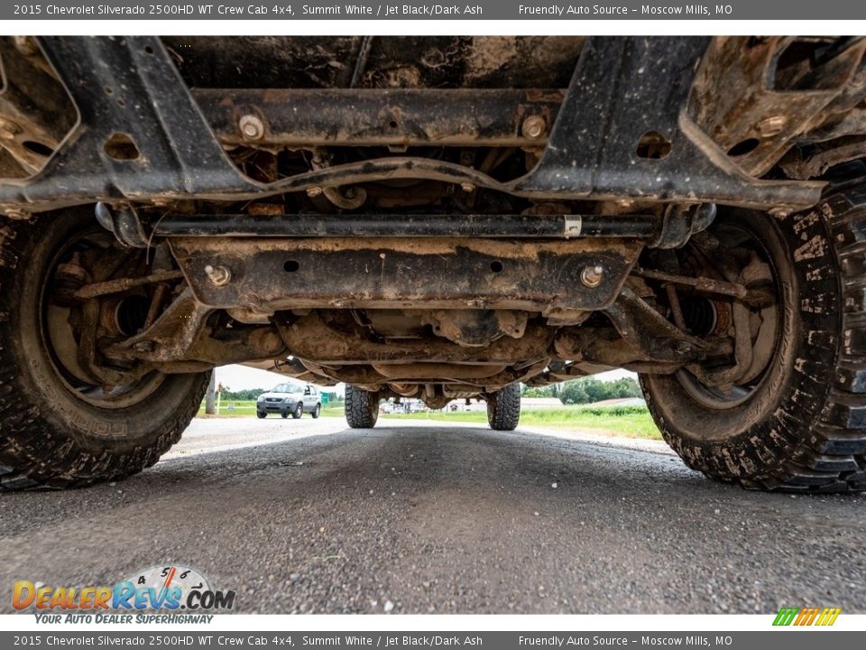 2015 Chevrolet Silverado 2500HD WT Crew Cab 4x4 Summit White / Jet Black/Dark Ash Photo #10