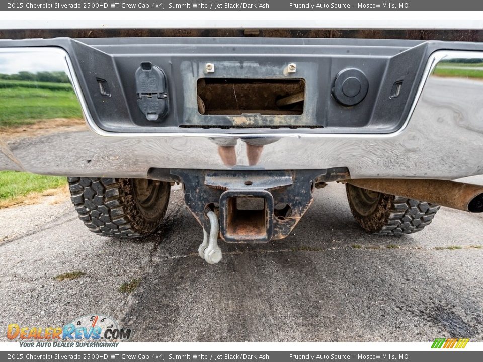 2015 Chevrolet Silverado 2500HD WT Crew Cab 4x4 Summit White / Jet Black/Dark Ash Photo #14