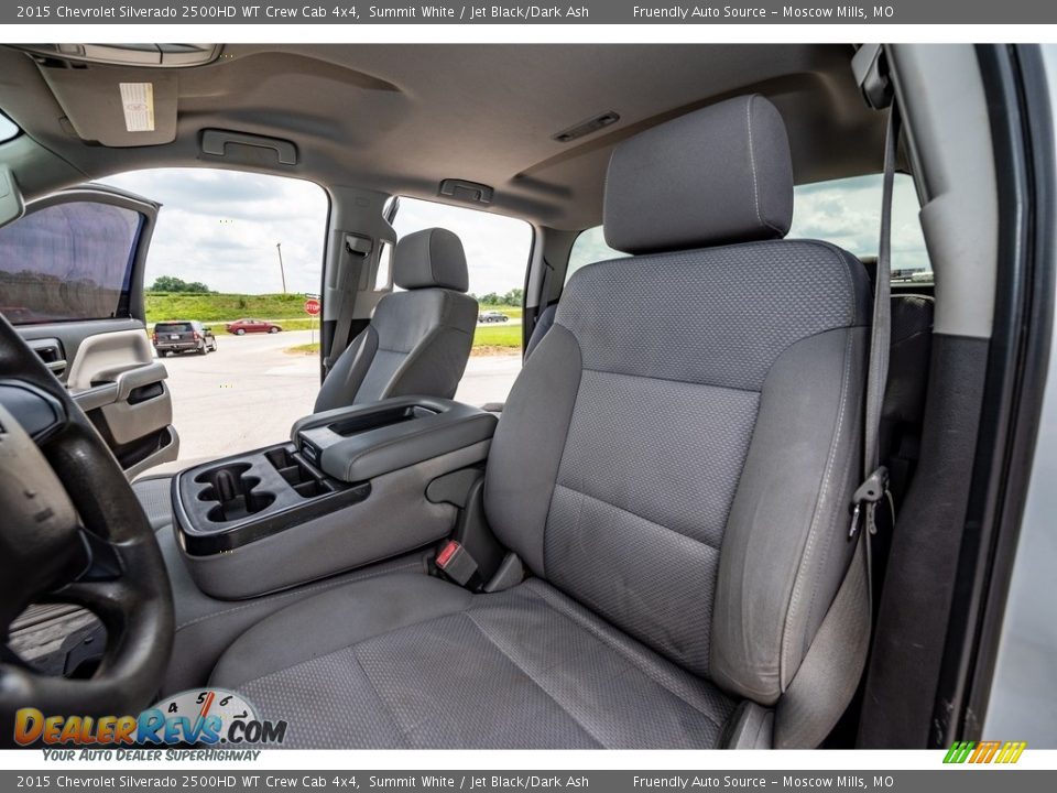 2015 Chevrolet Silverado 2500HD WT Crew Cab 4x4 Summit White / Jet Black/Dark Ash Photo #18