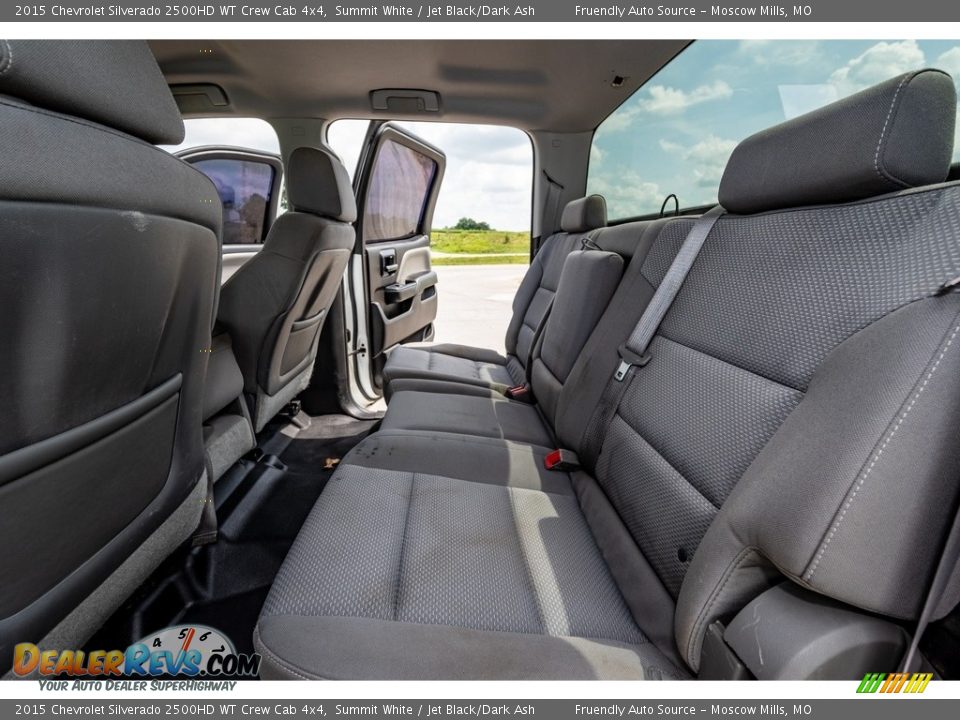 2015 Chevrolet Silverado 2500HD WT Crew Cab 4x4 Summit White / Jet Black/Dark Ash Photo #23