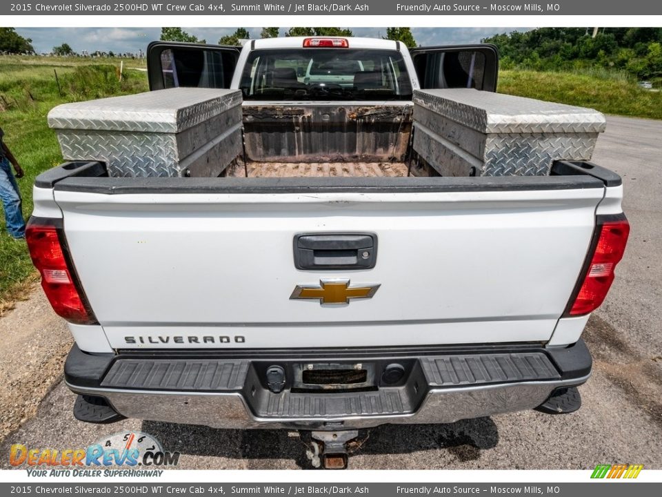 2015 Chevrolet Silverado 2500HD WT Crew Cab 4x4 Summit White / Jet Black/Dark Ash Photo #24