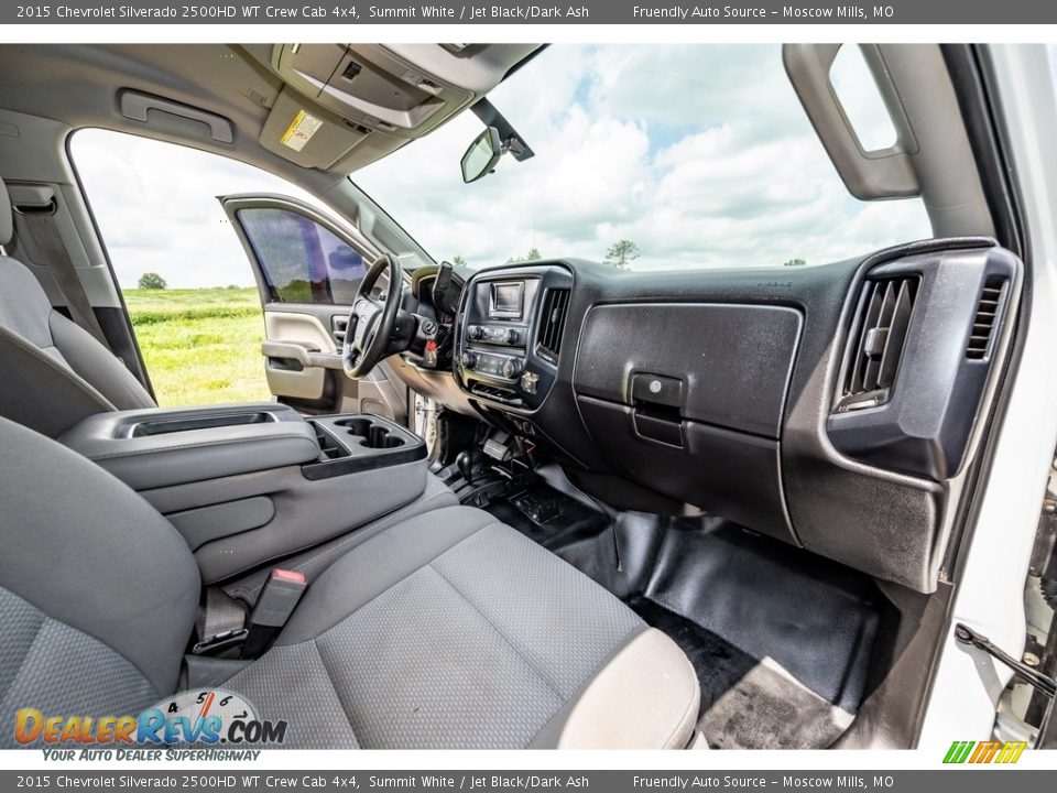 2015 Chevrolet Silverado 2500HD WT Crew Cab 4x4 Summit White / Jet Black/Dark Ash Photo #28