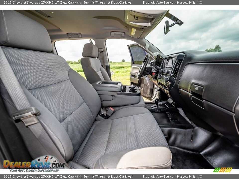 2015 Chevrolet Silverado 2500HD WT Crew Cab 4x4 Summit White / Jet Black/Dark Ash Photo #29